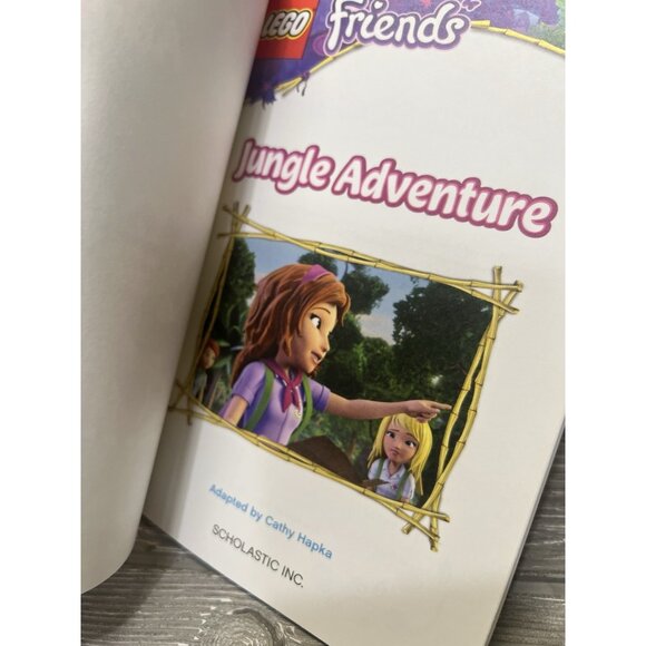 Lego Friends Chapter Books Set of 3 Scholastic Paperbacks Girl Power Jungle - Picture 6 of 9